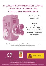Photo of 2º Concurso De Cortometrajes Contra La Violencia De Género Y Por La Igualdad De Montaverner