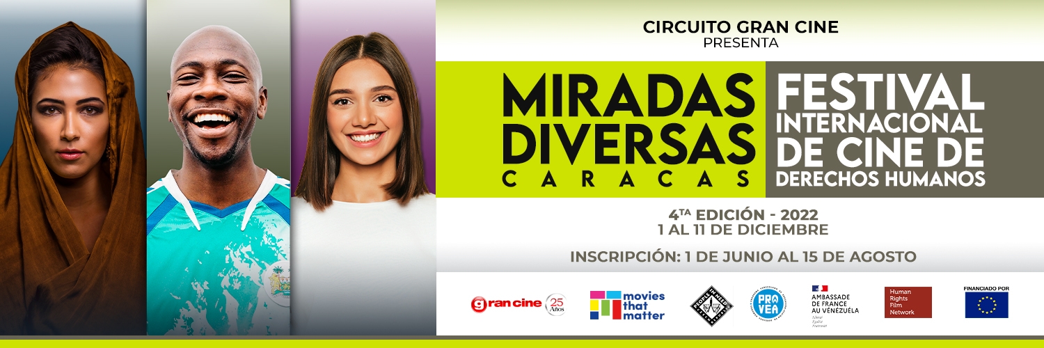 Banner Festival Internacional de Cine de Derechos Humanos Miradas Diversas