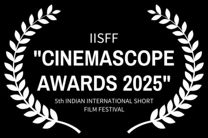 Logo of 5th Indian International Short Film Festival ’Cinemascope Awards 2025’