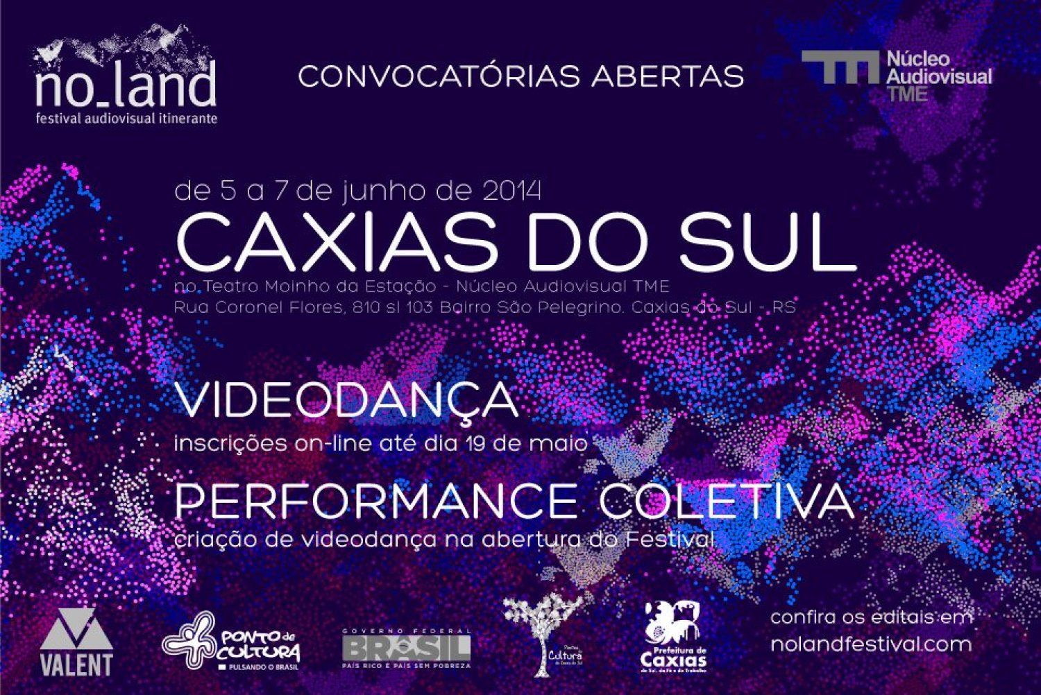 Banner no_land : festival audiovisual itinerante