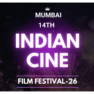 Logo of 14th Indian Cine Film Festival-26, Mumbai