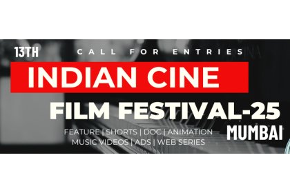Logo of 13th Indian Cine Film Festival-25, Mumbai
