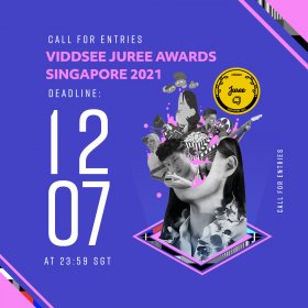Logo of Viddsee Fourth Juree Awards (Singapore Edition)