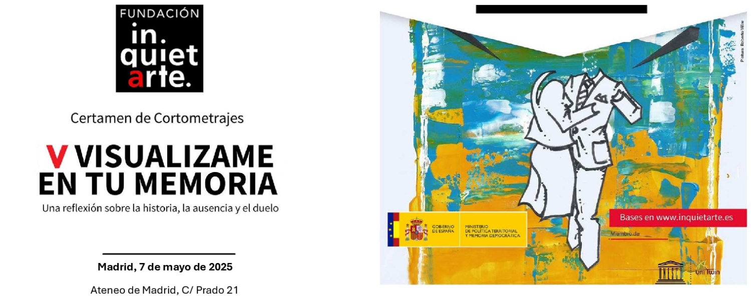 Banner Festival Internacional De Cortometrajes Visualízame En Tu Memoria
