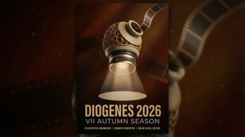 Logo of 7th International Short Film Internet Festival Diogenes 2025