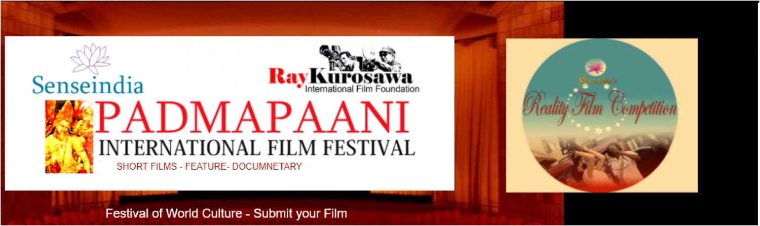 Banner SENSEINDIA PADMAPANI INTERNATIONAL FILM FESTIVAL INDIA