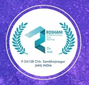 Logo of Roshani international film festival