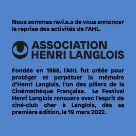 Photo of Festival Henri Langlois