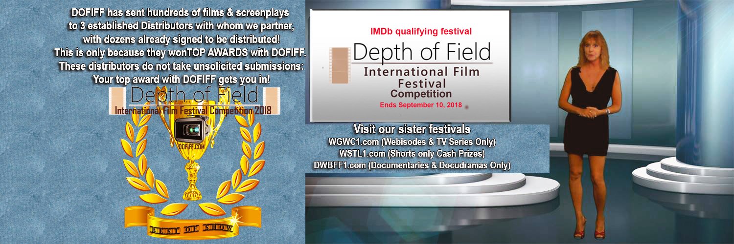 Banner Depth of Field International Film Festival