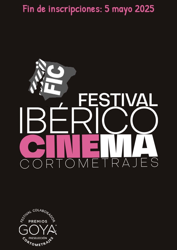 Promotional card of Festival Iberico de Cine de Badajoz