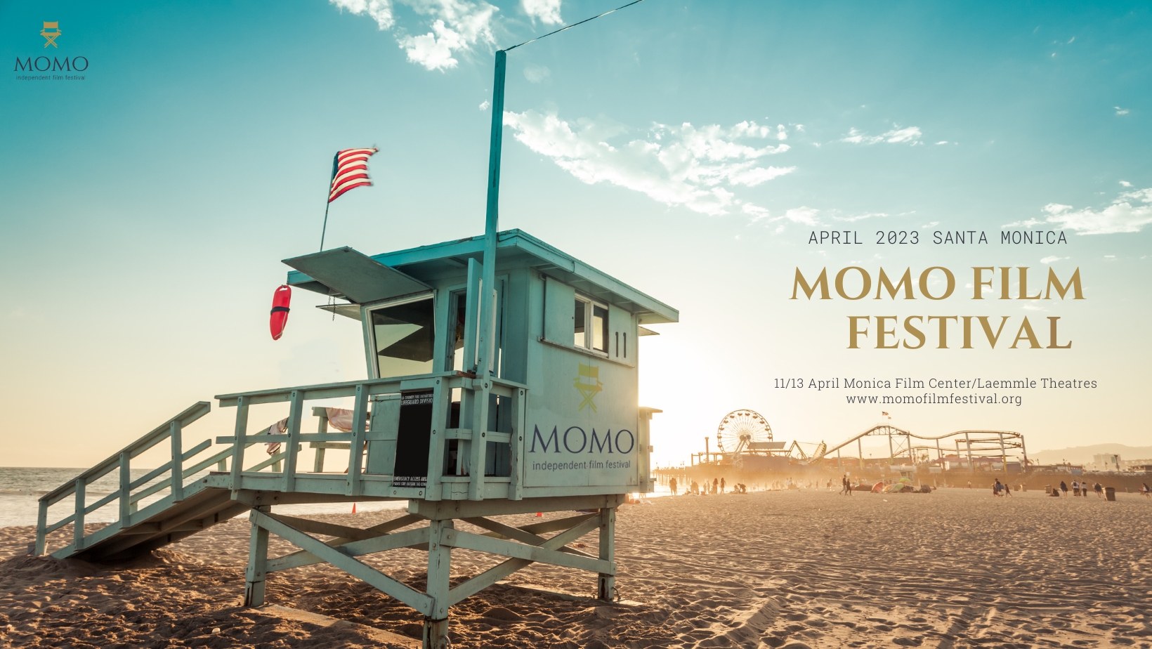 Promotional card of MOMO Film Festival