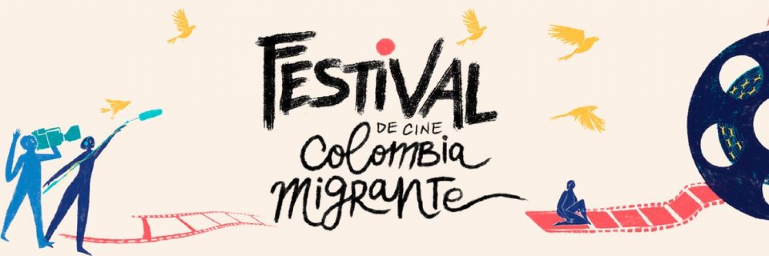 Banner FESTIVAL DE CINE COLOMBIA MIGRANTE