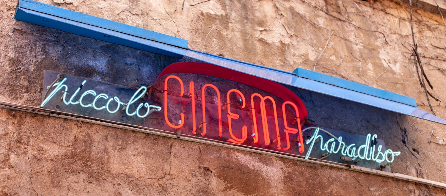 Banner PREMIO PICCOLO CINEMA PARADISO SECONDA EDIZIONE  2023 /2024