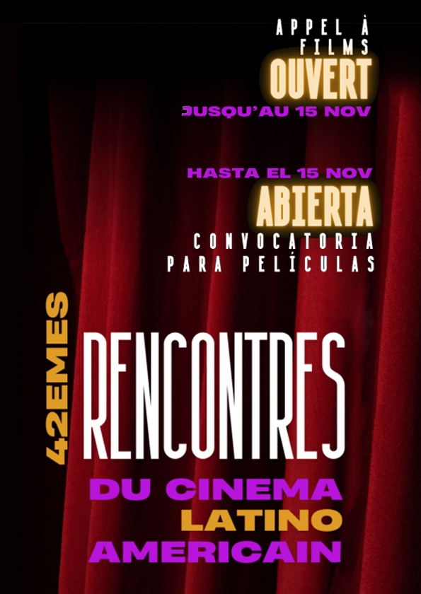Promotional card of 43èmes Rencontres du cinéma latino-américain - Pessac - Longs-métrages