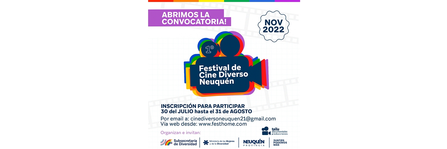 Banner Festival de  Cine Diverso Neuquen