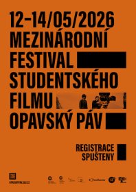 Logo of International Student Film Festival 2026 Opavský Páv