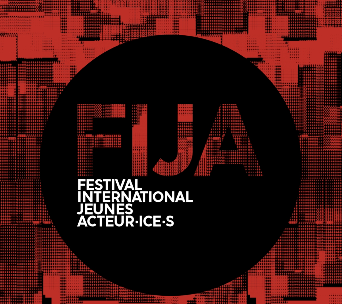 Promotional card of Paris festival international nouvelle génération acteurs/actrices