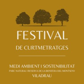 Logo of Environment and Sustainability Short Film Festival. Montseny Natural  Park and Biosphere Reserve.