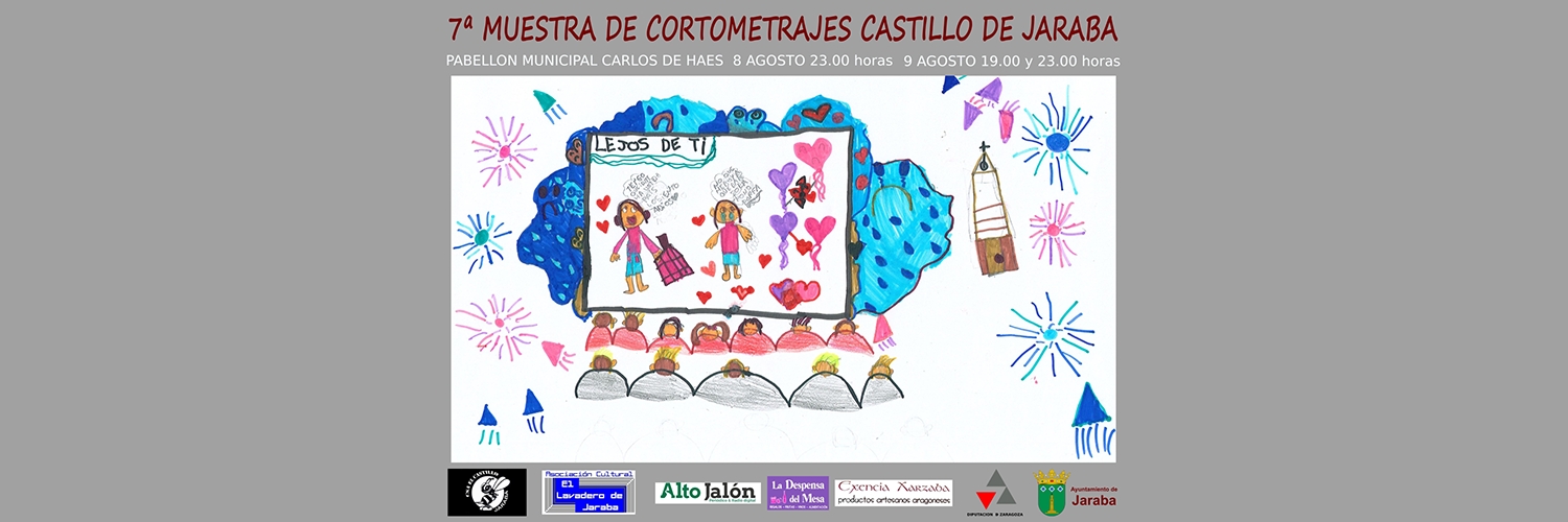 Banner VII Muestra De Cortometrajes Castillo  De Jaraba