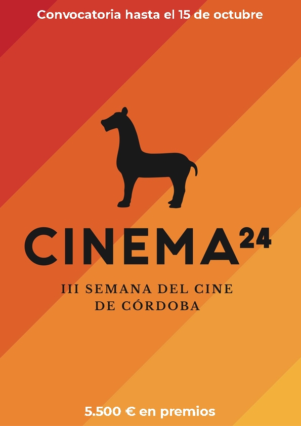Promotional card of CINEMA25 - IV Cordoba Film Week