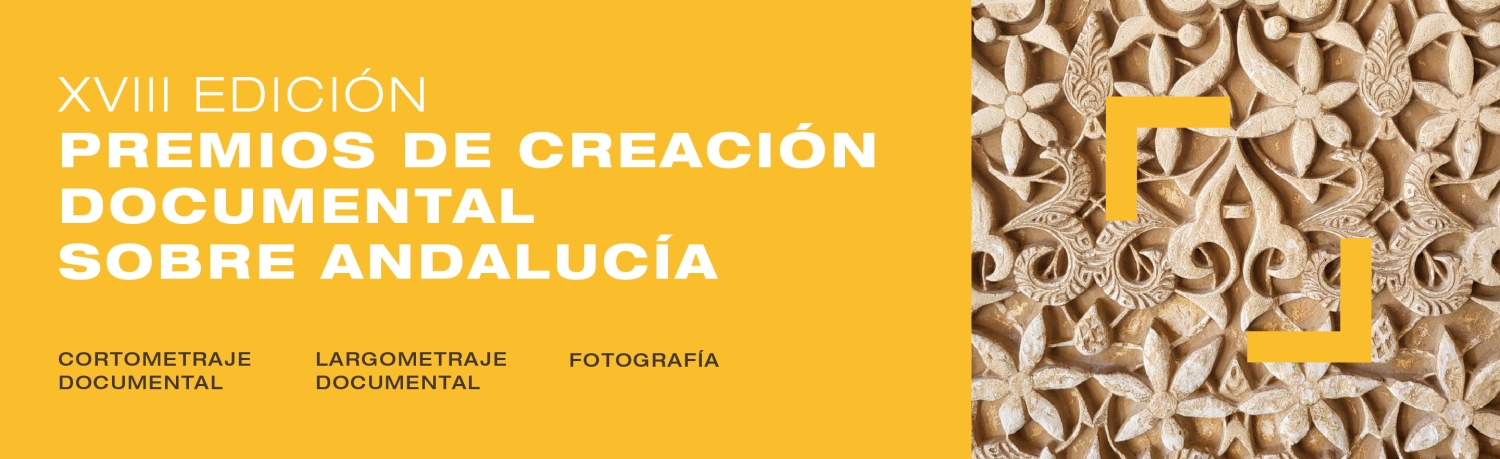 Banner Premios Imagenera de  Creación Documental sobre AndalucÍa