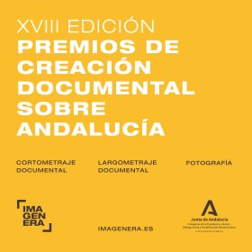 Logo of XVIII PREMIOS IMAGENERA DE  CREACIÓN DOCUMENTAL SOBRE ANDALUCÍA