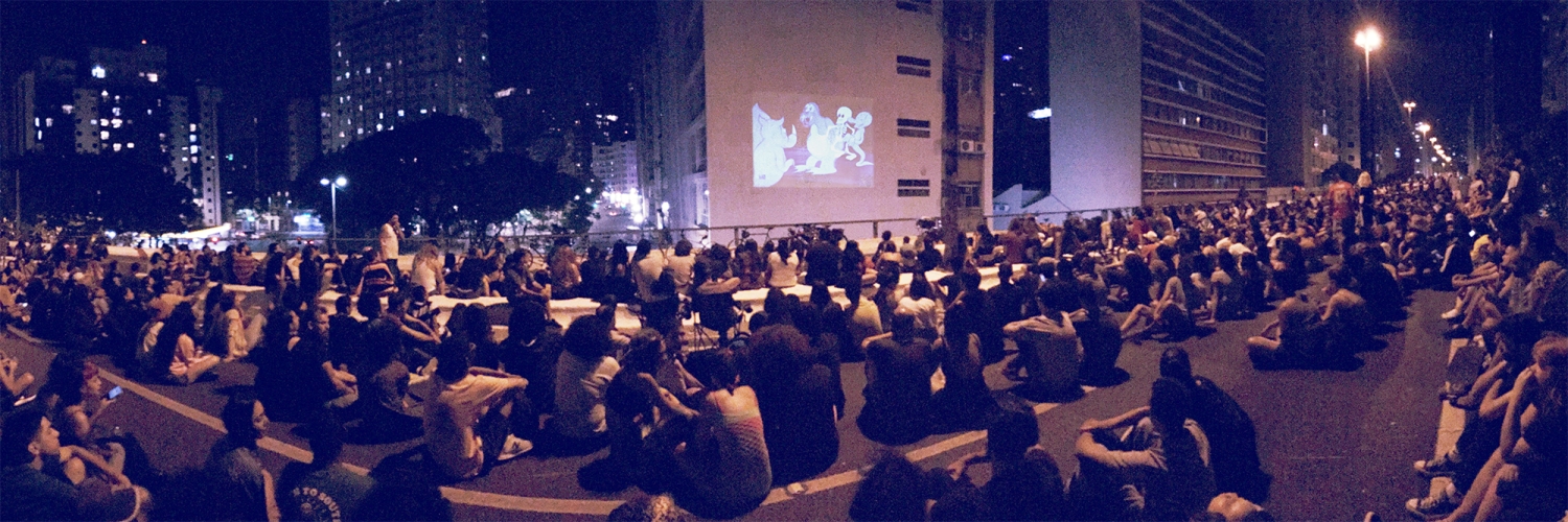 Banner Cine Minhocão