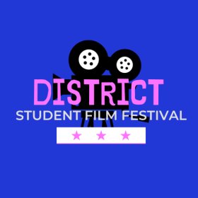 Logo of District Student Film Festival and Competition