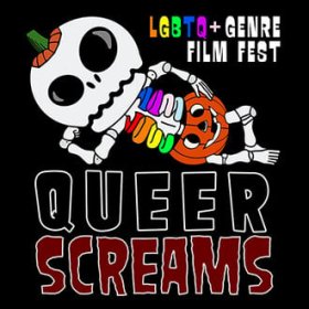 Logo of Queer Screams Film Festival