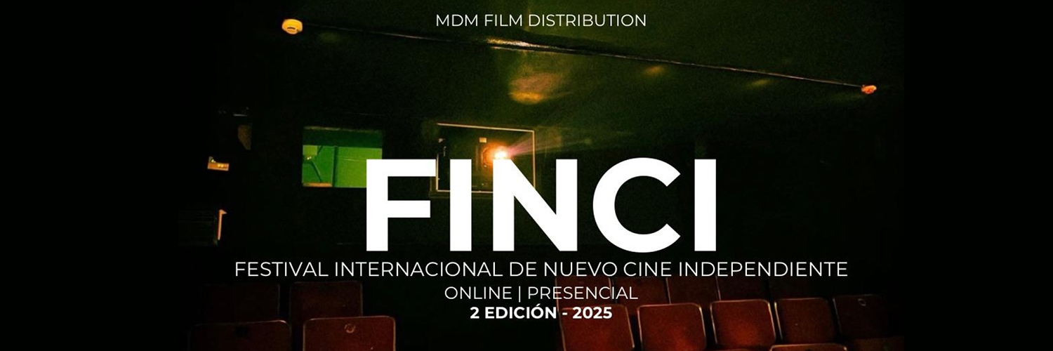 Banner FINCI - Festival Internacional De Nuevo Cine Independiente