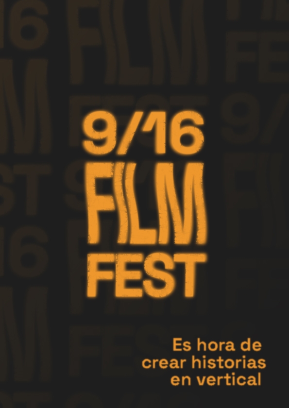 Promotional card of 9/16 Film Fest
