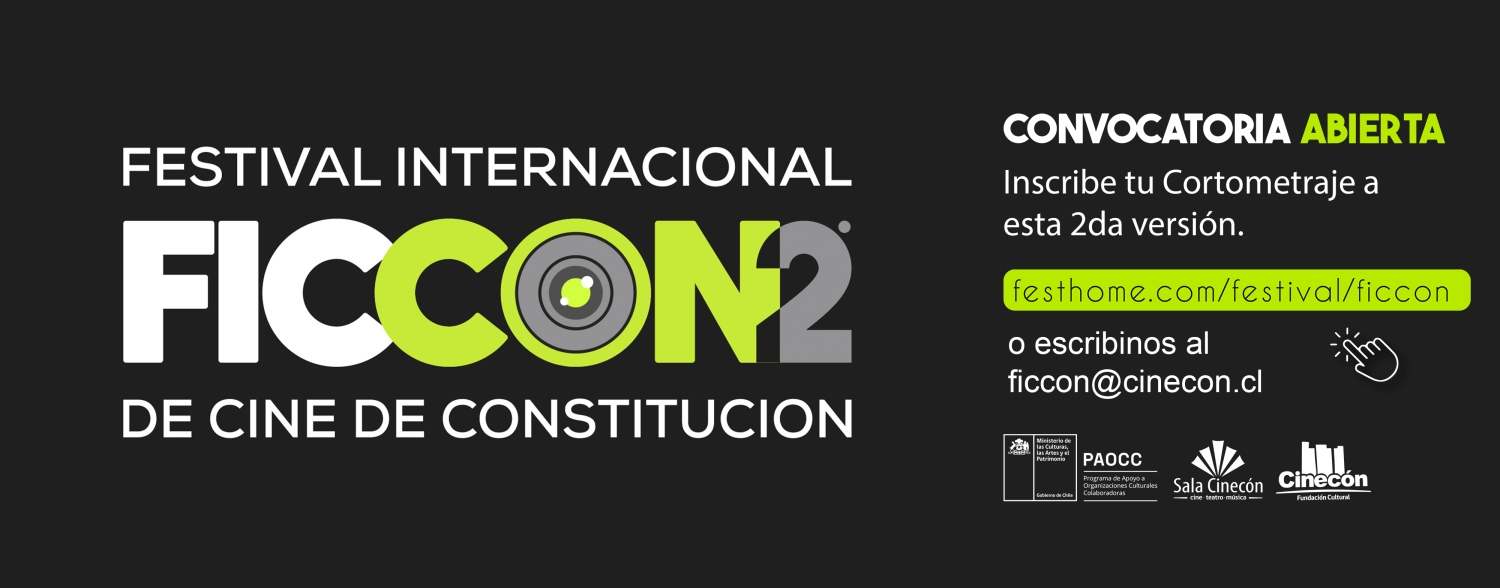 Banner FICCON Festival Internacional de Cine de Constitución
