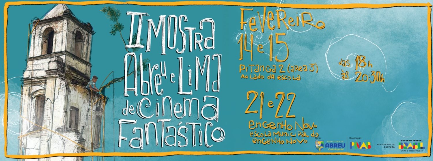 Banner II Mostra Abreu E Lima De Cinema Fantástico