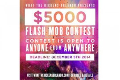 Logo of What The Dickens Orlando Flash Mob Video Contest
