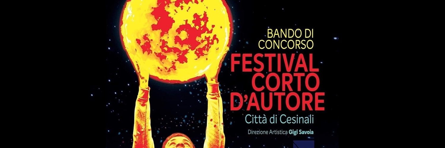 Banner Festival Corto D`autore Citta` Di Cesnali (av)