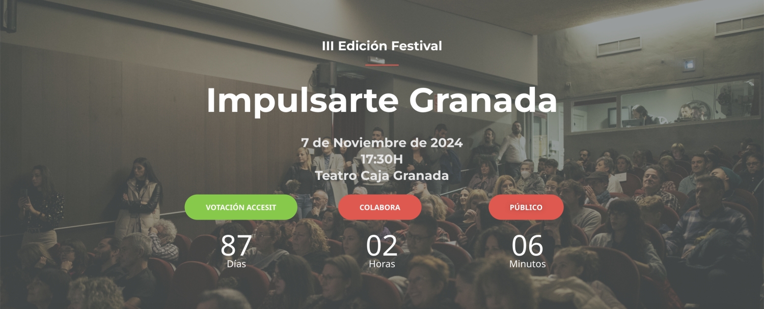 Banner Festival Impulsarte Granada