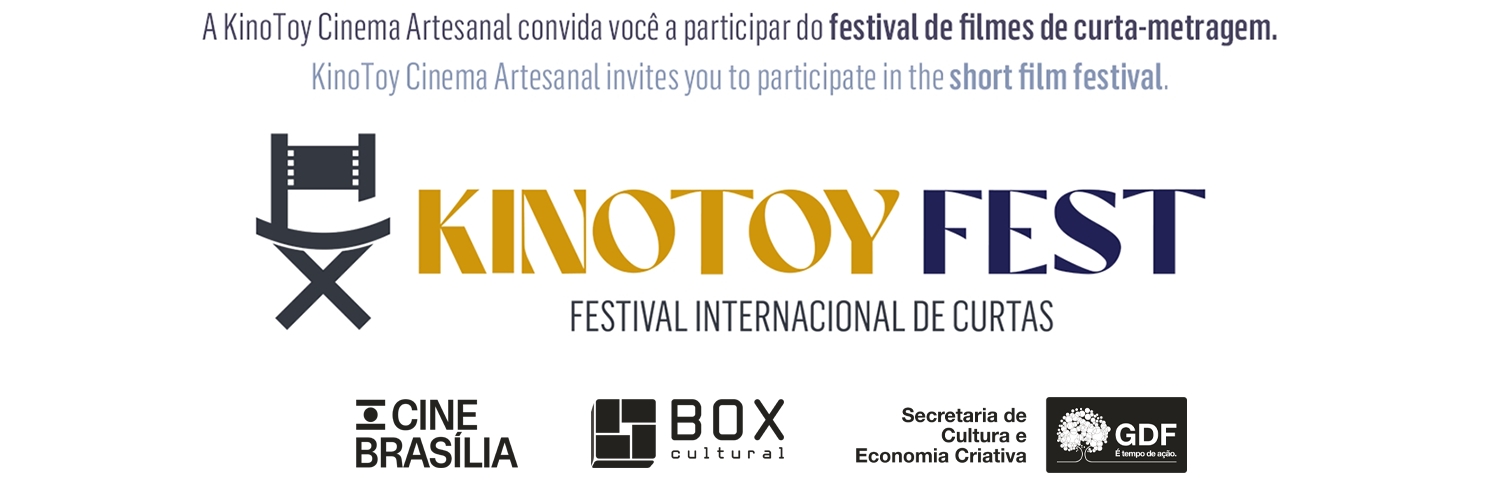 Banner KINOTOY FEST - Festival Internacional de Curtas