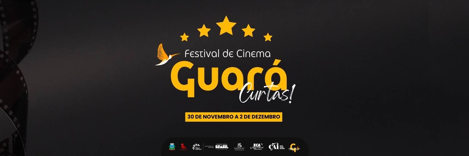 Banner 1º Festival De Cinema Guará/ Curtas