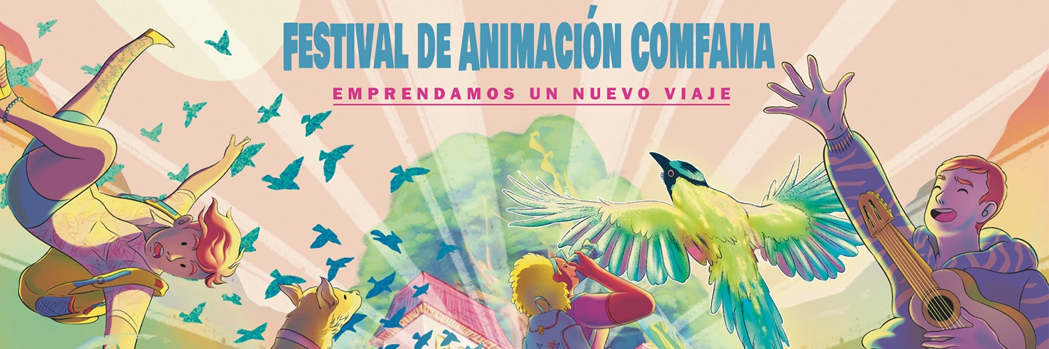 Banner Festival de Animación Comfama