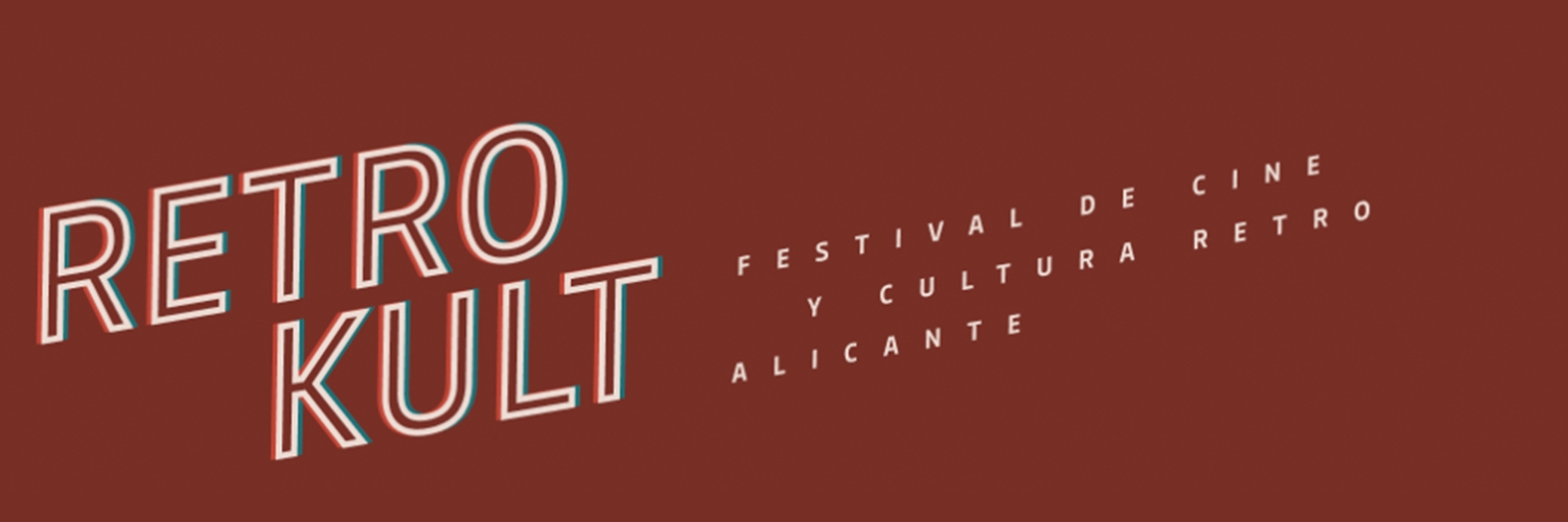 Banner Retrokultfest. Festival de cine y cultura audiovisual retro de Alicante