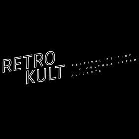 Logo of Retrokultfest. Alicante Retro Film and Audiovisual Culture Festival