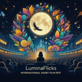 Logo of LuminaFlicks International Short Film Fest