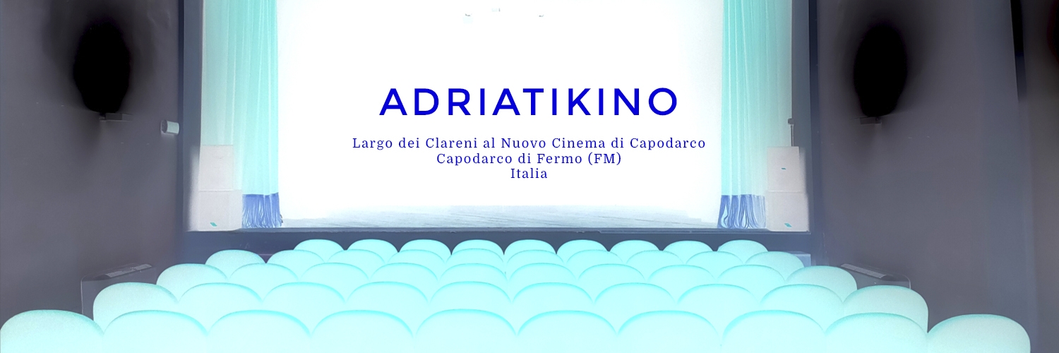 Banner Adriatikino Adriatic Film Exhibition celebrating Analog Footage Film