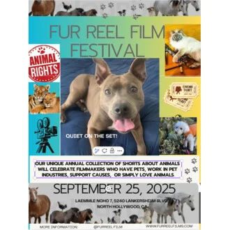 Logo of Fur Reel Film Festival 