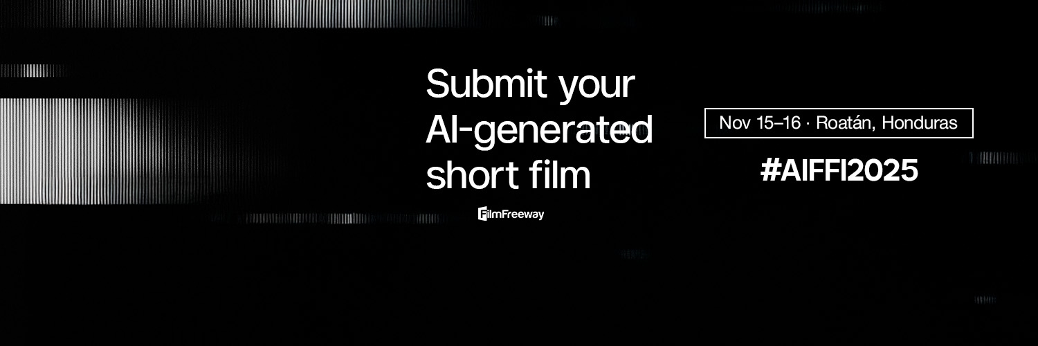 Promotional card of AIFFI® – International Festival for AI-Generated Short Films
