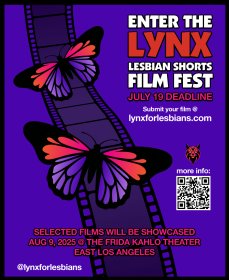 Logo of LYNX Lesbian Short Film Fest - 2025