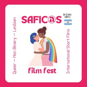 Logo of SAFICXS International Lesbian Film Festival 