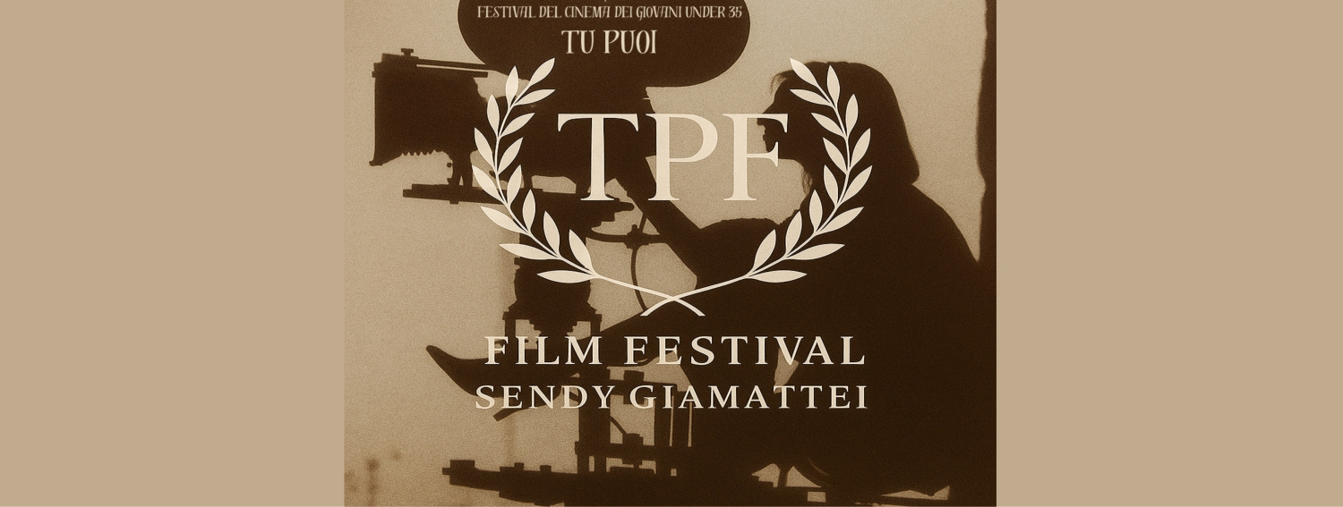 Banner TU PUOI festival del cinema dei giovani under 35