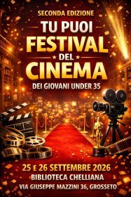 Logo of YOU CAN film festival for young people under 35