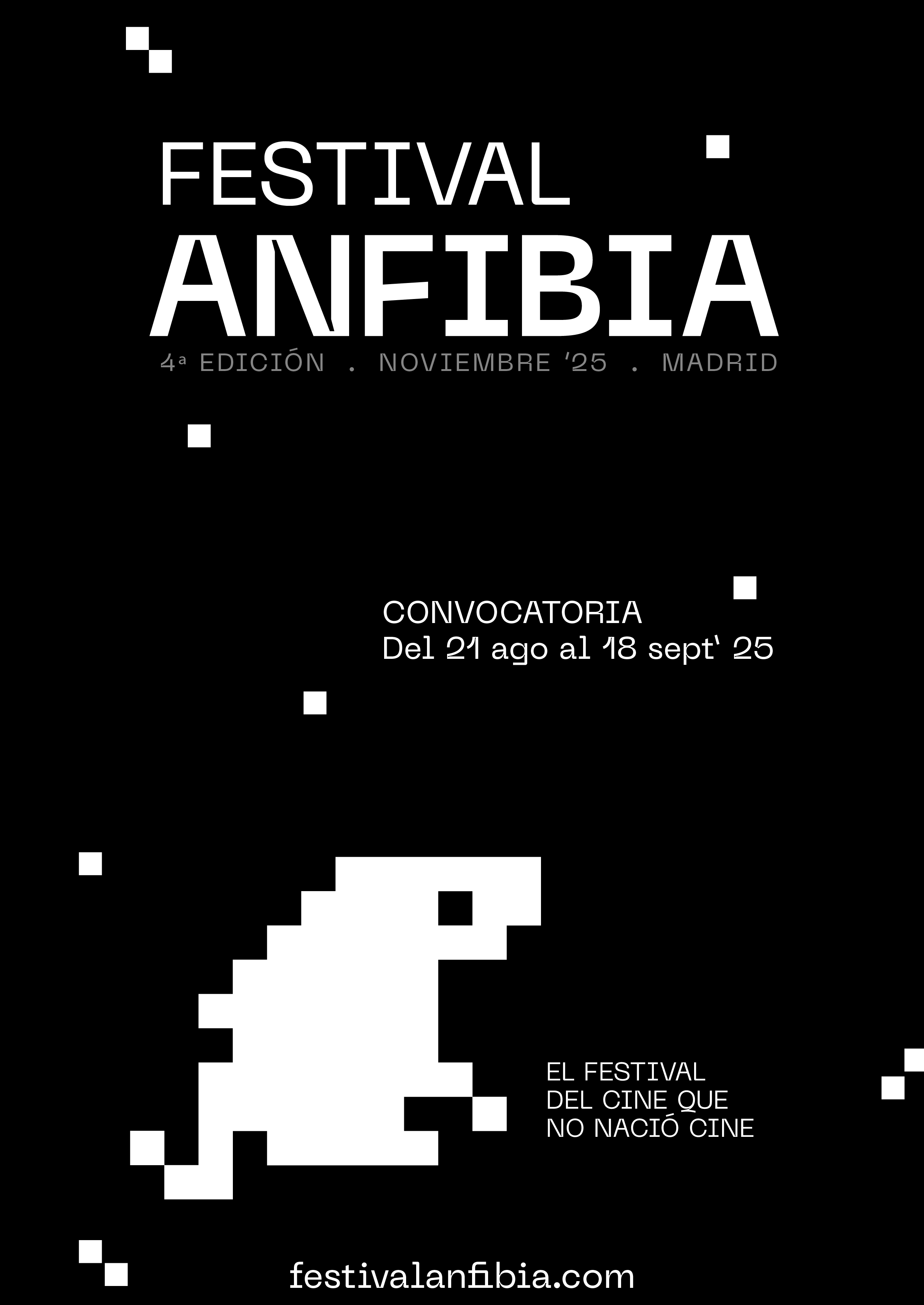 Promotional card of #AnfibiaFest